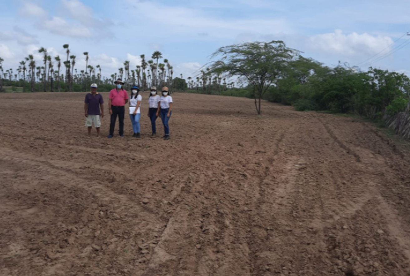 Corte de terra: quatro comunidades rurais recebem visita técnica da SEADRU