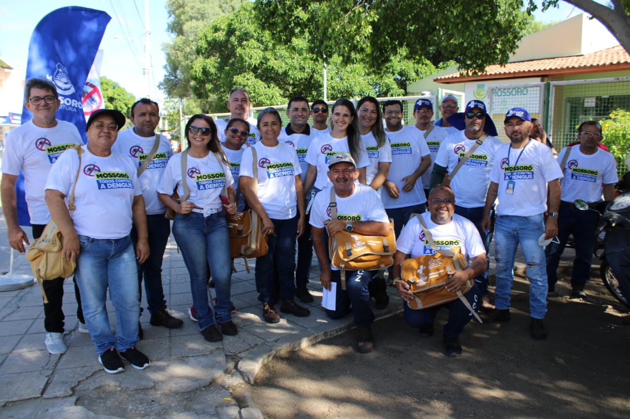 Prefeitura de Mossoró realiza ações de combate à dengue no Santo Antônio