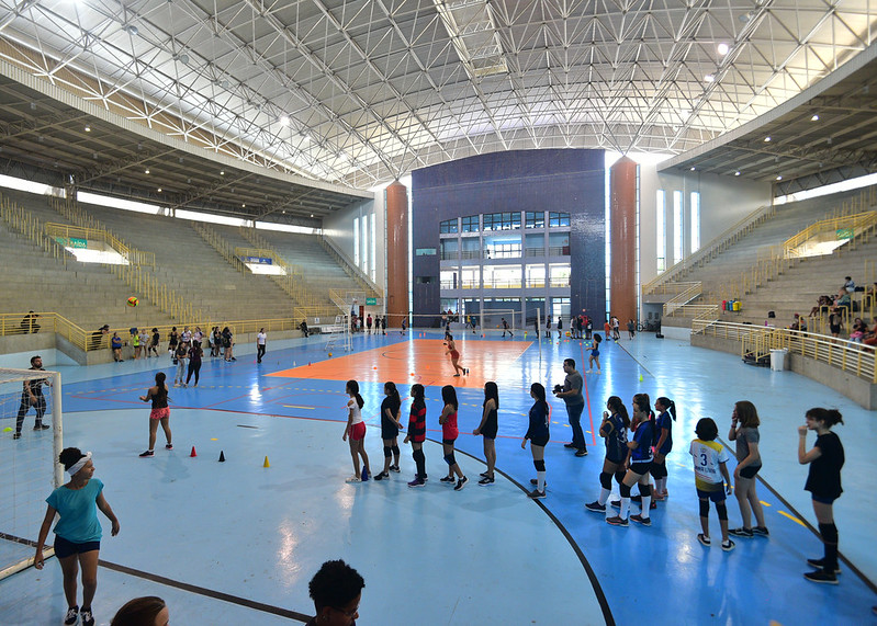 Ginásio de Esporte Pedro Ciarlini abre mais de 300 vagas no projeto "Mossoró Olímpico" de escolinhas