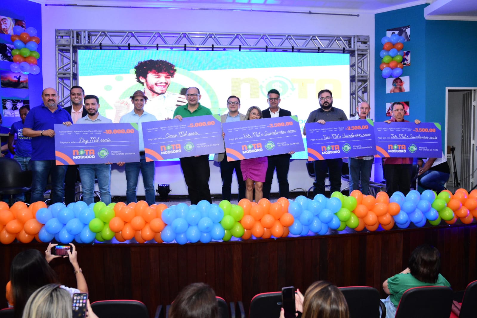 Prefeitura entrega premiação aos primeiros vencedores do “Nota Mossoró”