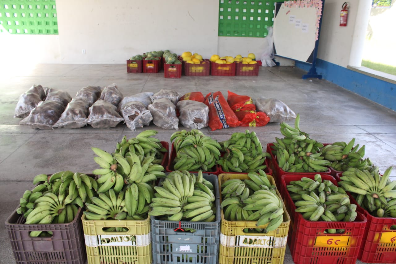 PAA distribui produtos da agricultura familiar para equipamentos sociais