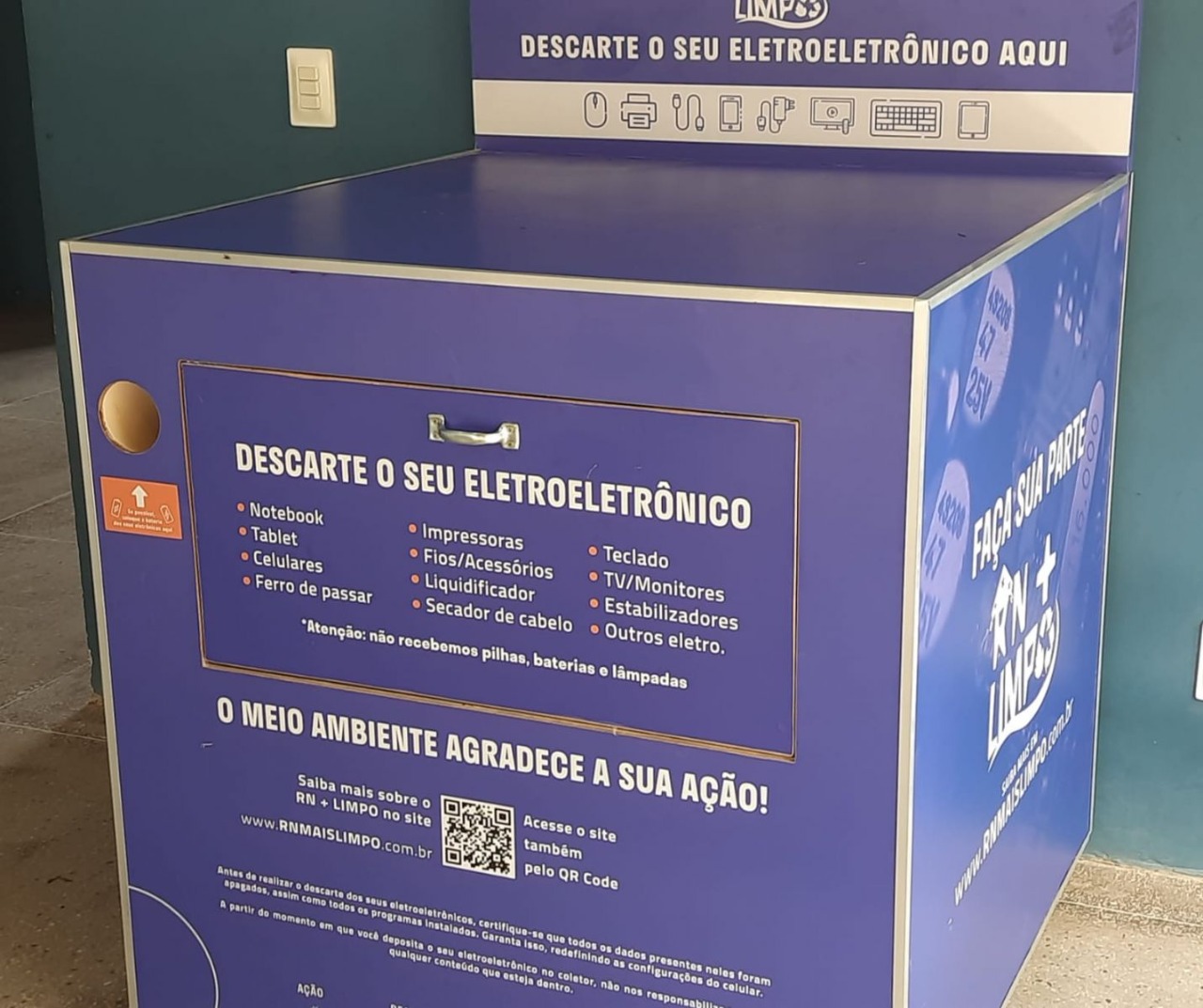 Prefeitura de Mossoró disponibilizará coletores para descarte de resíduos eletrônicos
