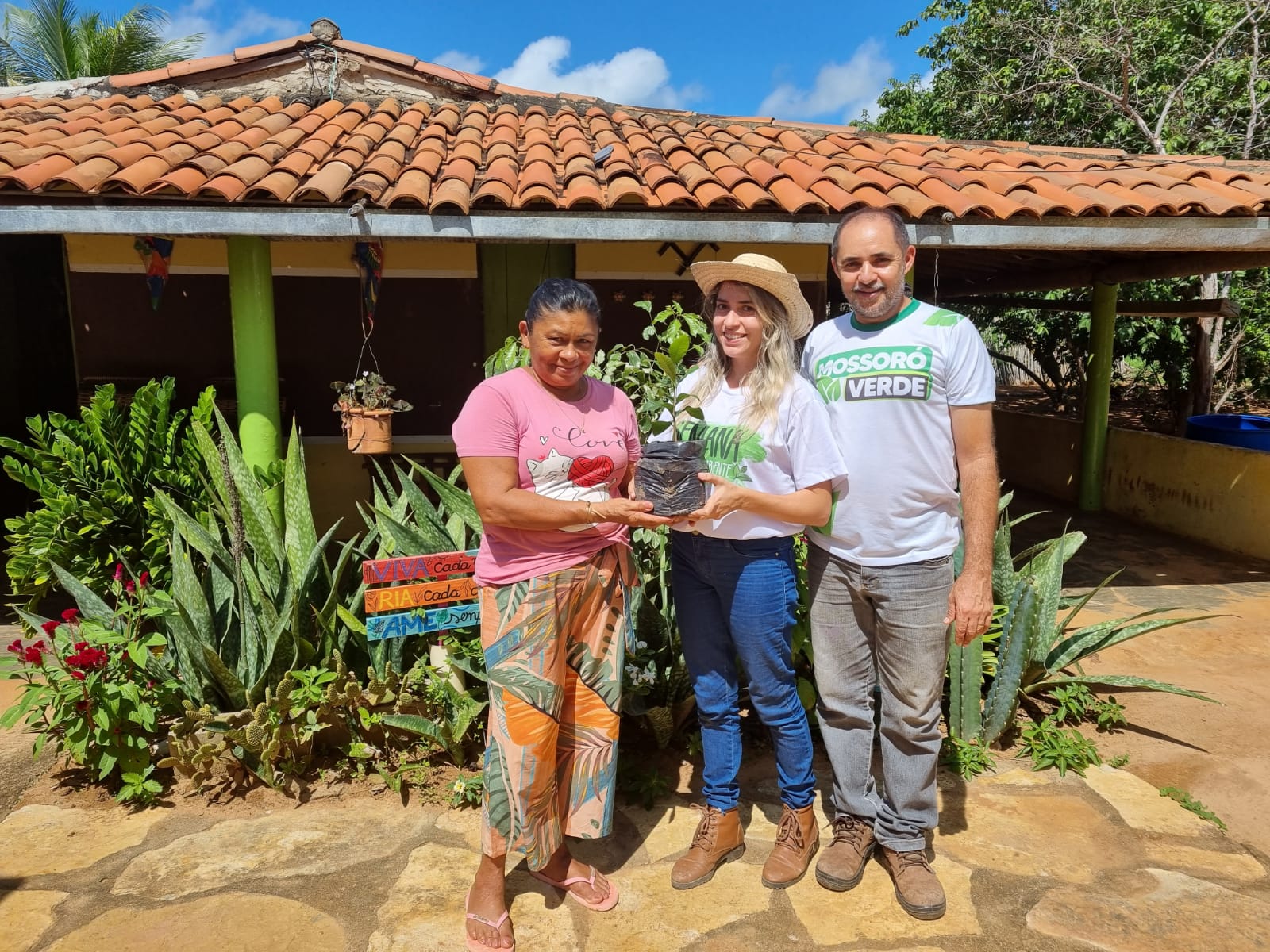 “Mossoró Verde” destaca potencial dos quintais produtivos na comunidade Bom Destino