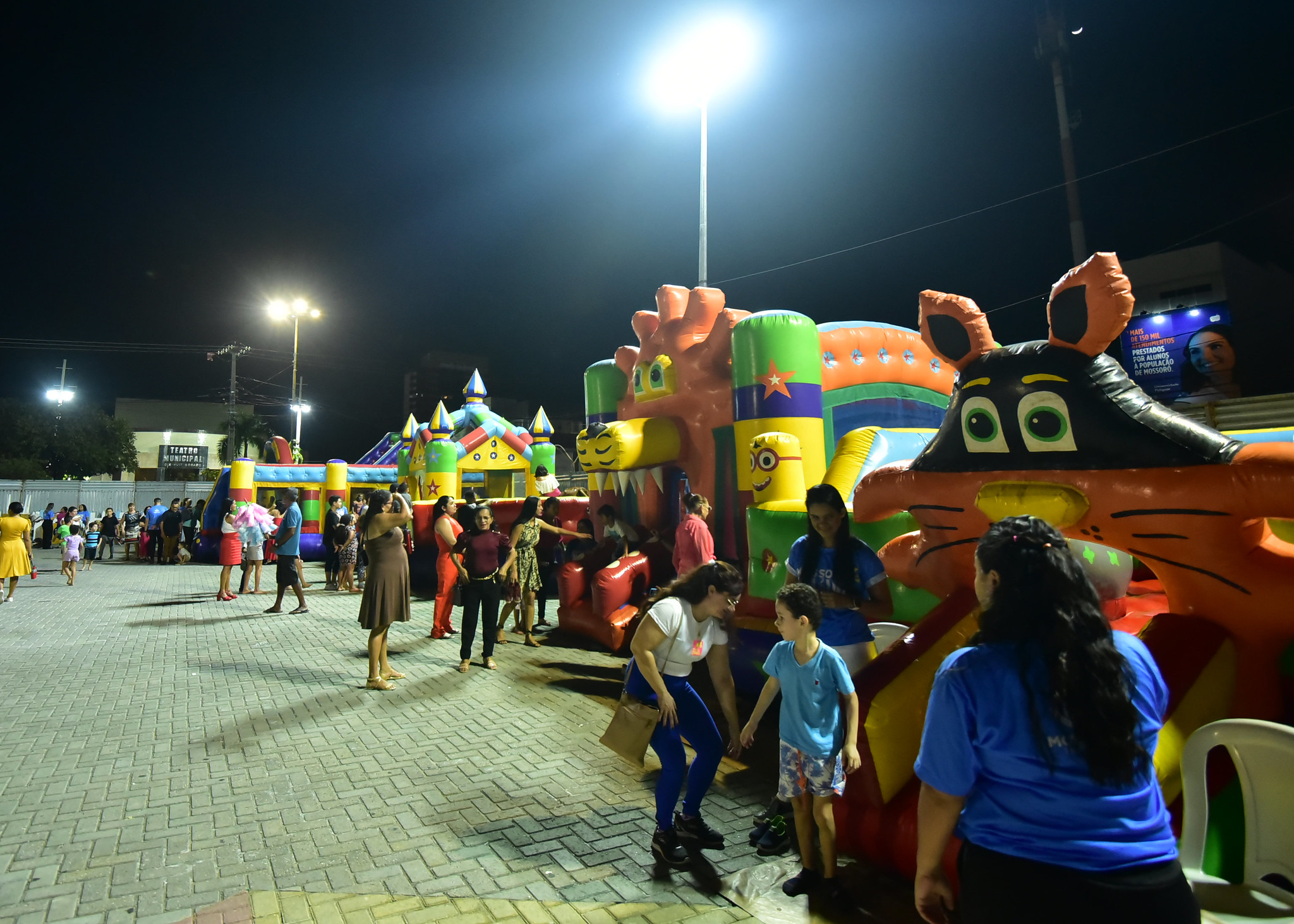 “Espaço Kids” é montado durante o “Mossoró Sal & Luz” proporcionando aos pais mais conforto para prestigiarem o evento