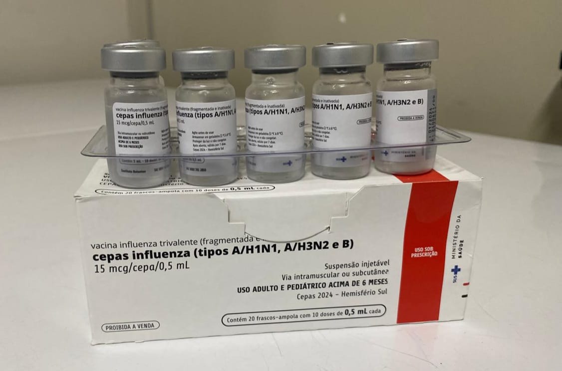 Saúde ofertará vacina da Influenza na Paróquia de São José nesta terça-feira