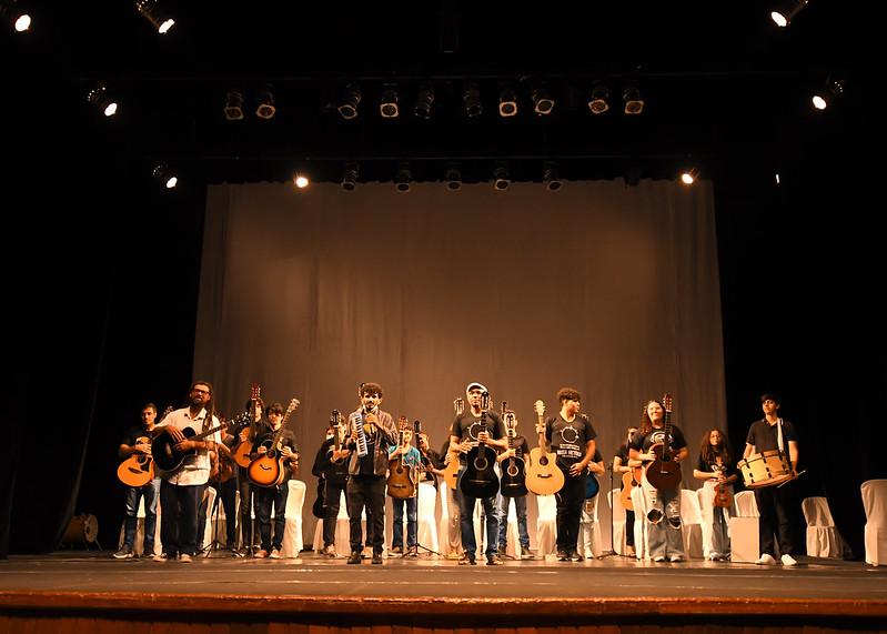 Musical marca abertura da 1ª Mostra Artística Cultural da Escola de Artes de Mossoró